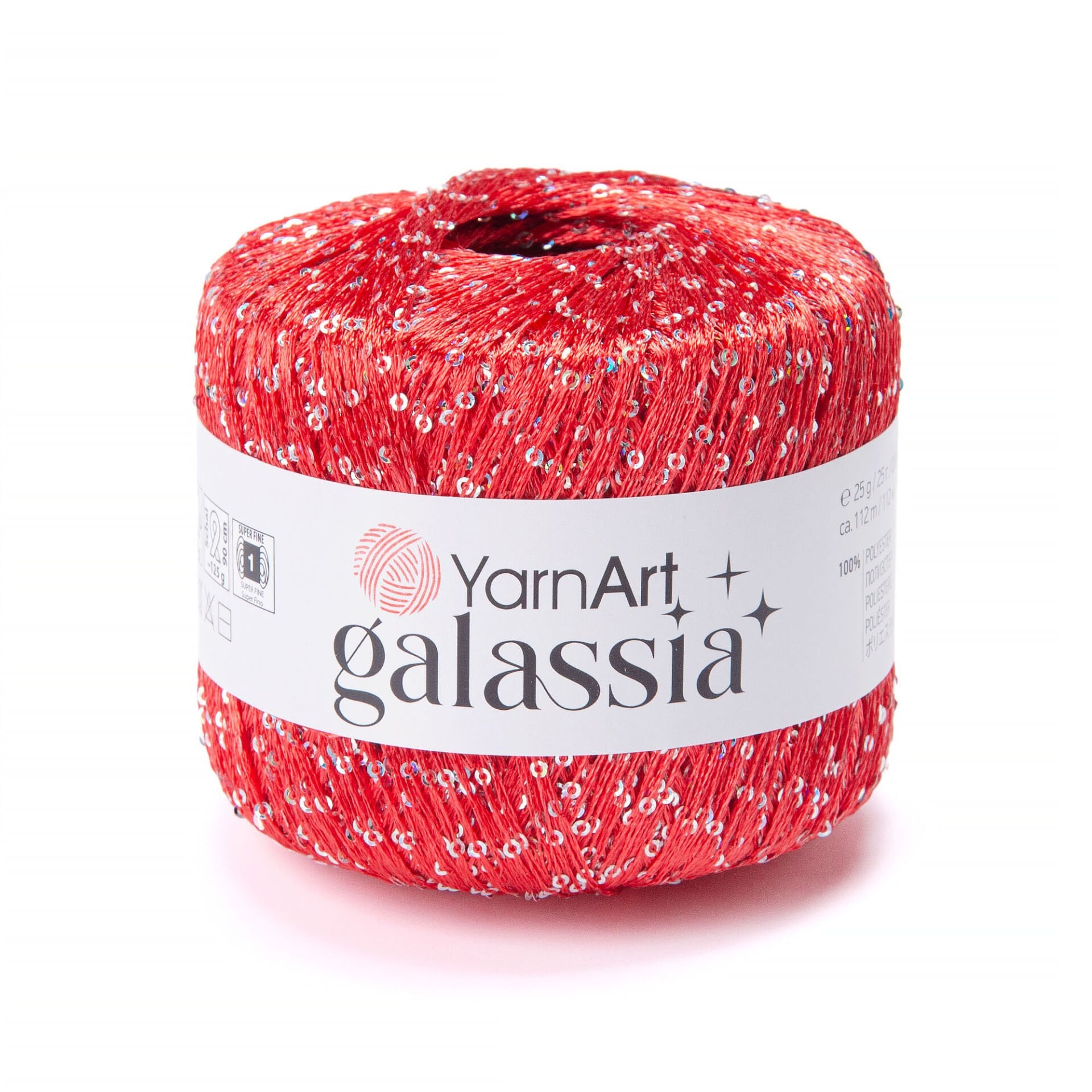 YARNART GALASSIA - EL ÖRGÜ İPİ KIRMIZI - 5801