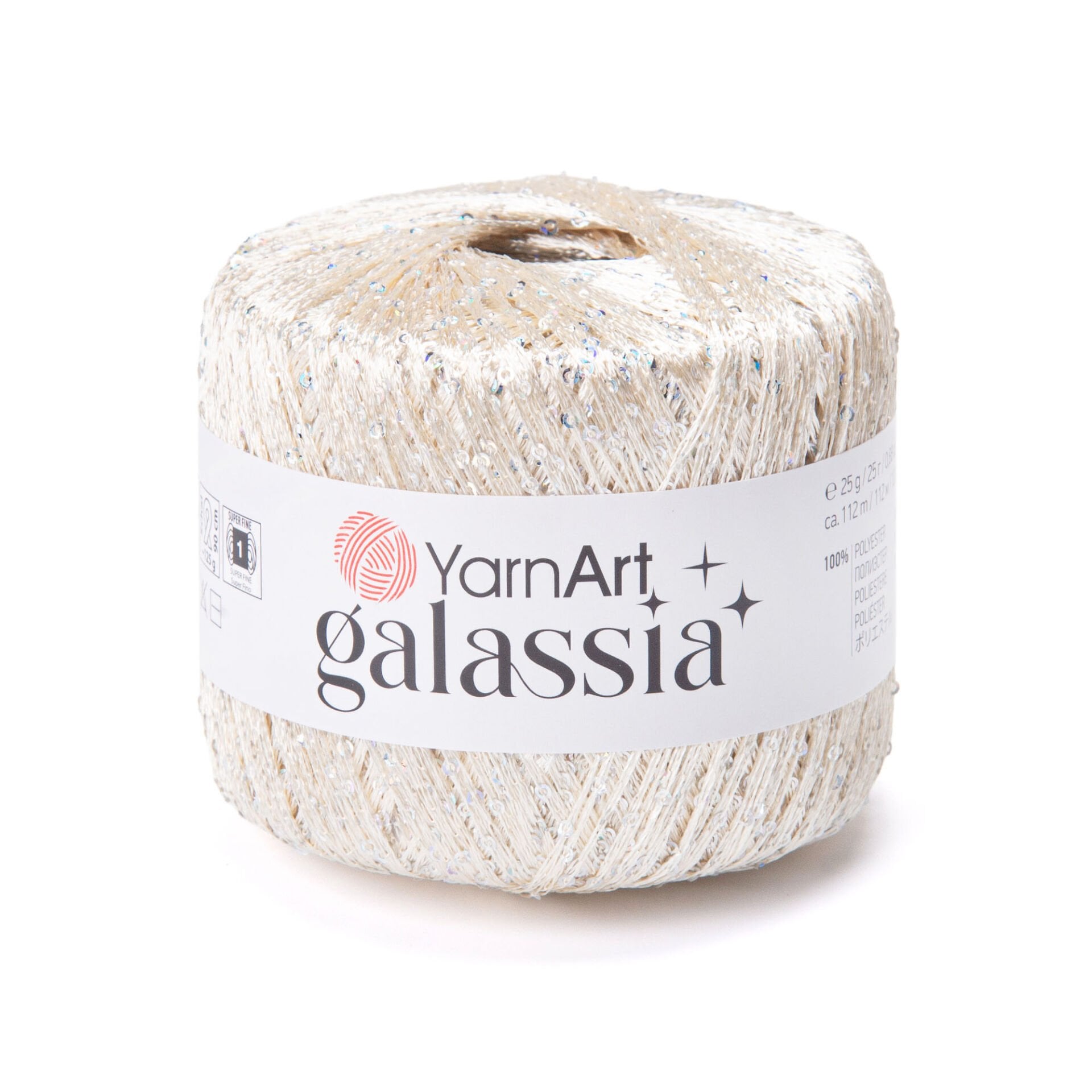 YARNART GALASSIA - EL ÖRGÜ İPİ KREM - 5824