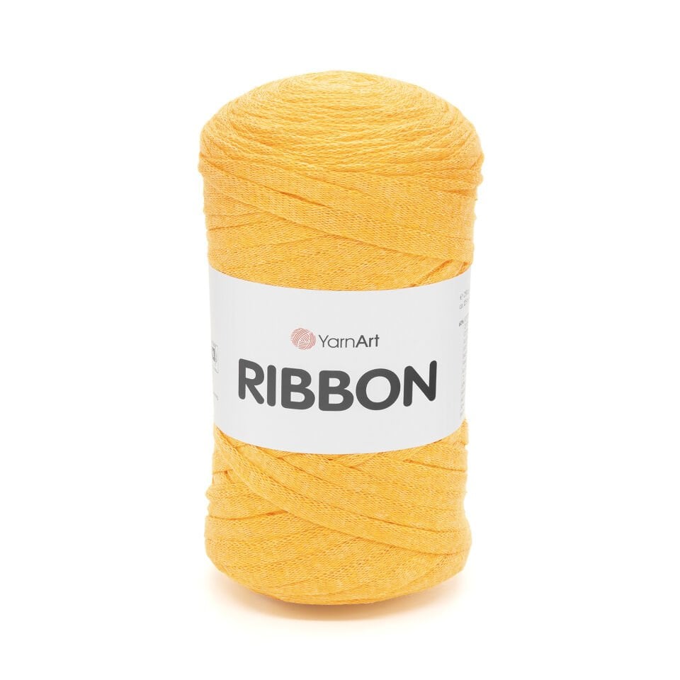 YARNART RIBBON - AKSESUAR EL ÖRGÜ İPİ KOYU SARI - 764