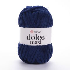 YARNART DOLCE MAXI - KADİFE EL ÖRGÜ İPİ LACİVERT - 756