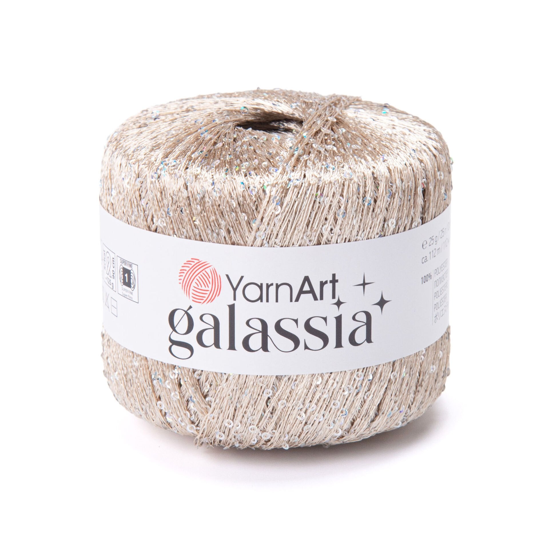 YARNART GALASSIA - EL ÖRGÜ İPİ KREM - 5827