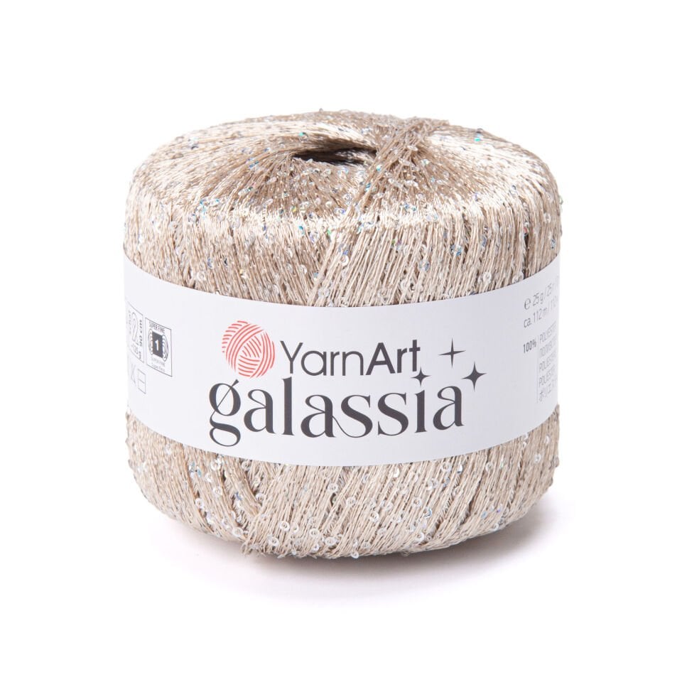 YARNART GALASSIA - EL ÖRGÜ İPİ KREM - 5827