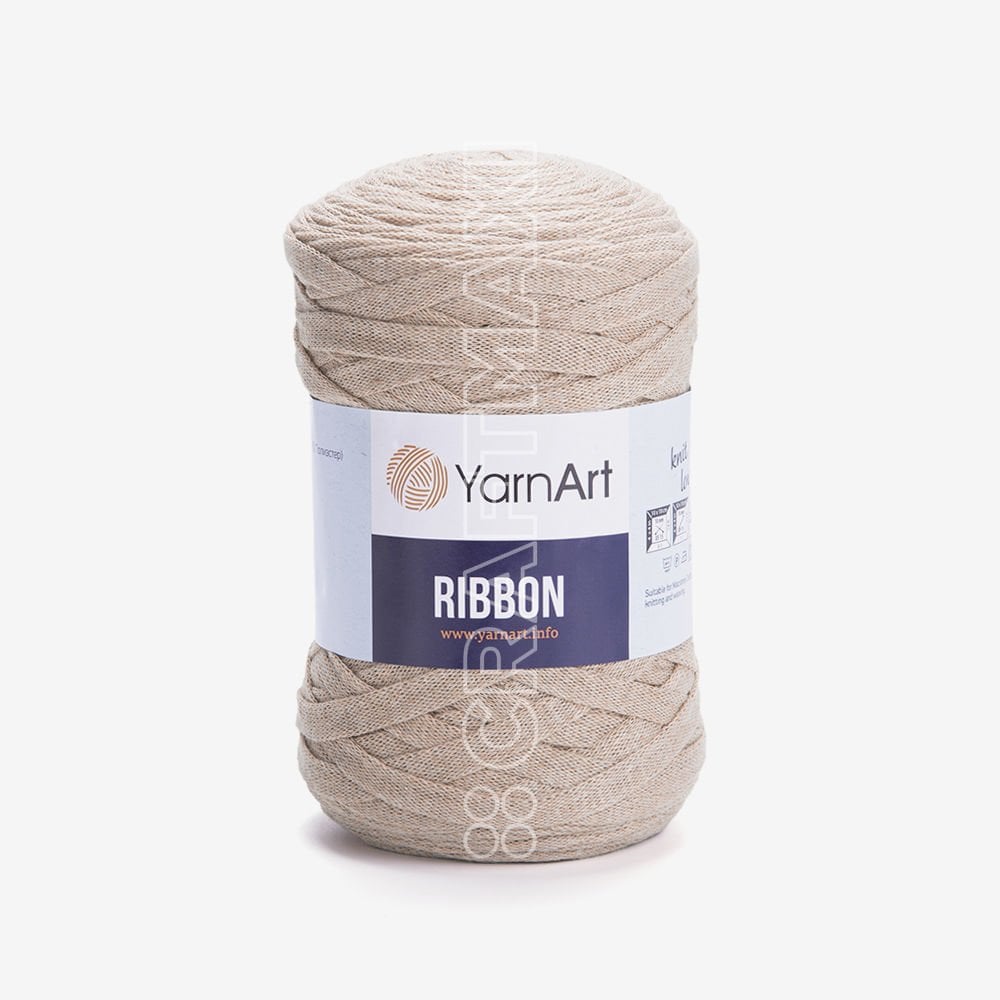 YARNART RIBBON - AKSESUAR EL ÖRGÜ İPİ SÜTLÜ KAHVE - 768