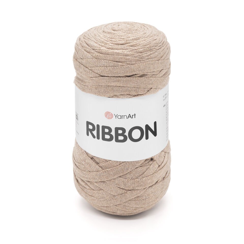 YARNART RIBBON - AKSESUAR EL ÖRGÜ İPİ SÜTLÜ KAHVE - 768