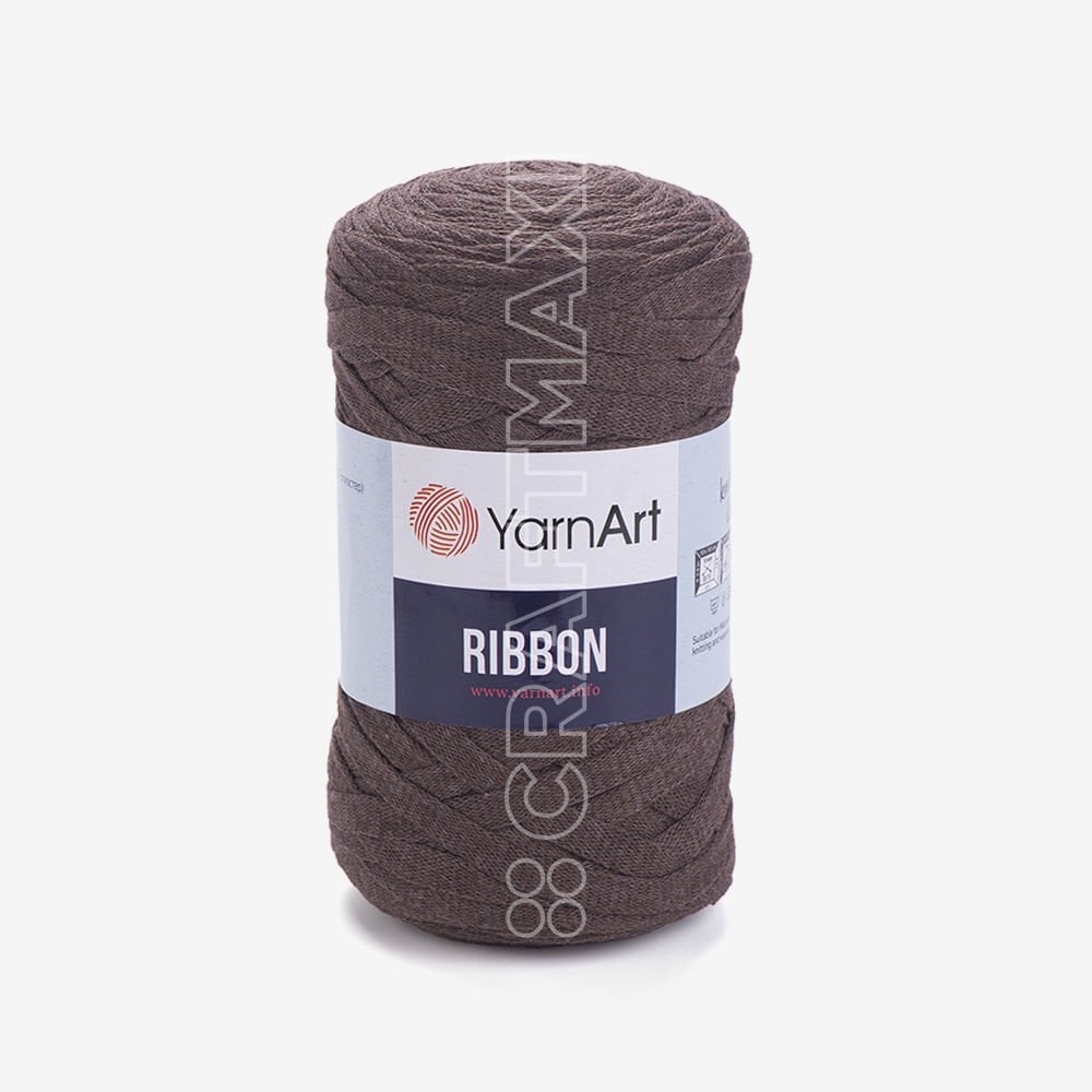 YARNART RIBBON - AKSESUAR EL ÖRGÜ İPİ KOYU KAHVERENGİ - 769
