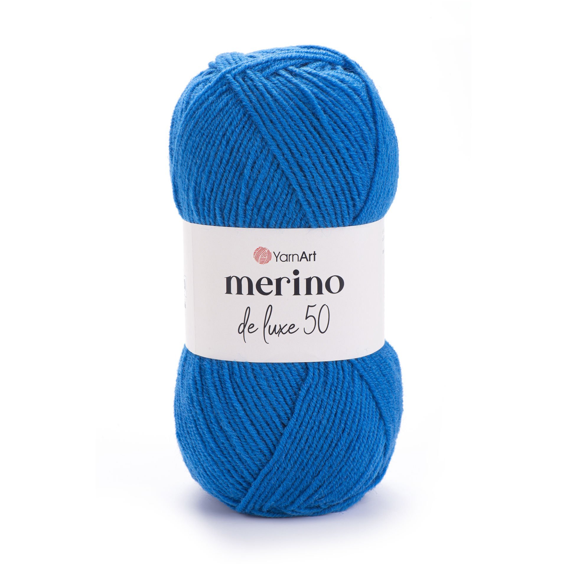 YARNART MERINO DE LUXE 50 - EL ÖRGÜ İPİ ÇİVİT MAVİSİ - 3040