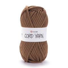 YARNART CORD YARN - AKSESUAR EL ÖRGÜ İPİ KAHVERENGİ - 788