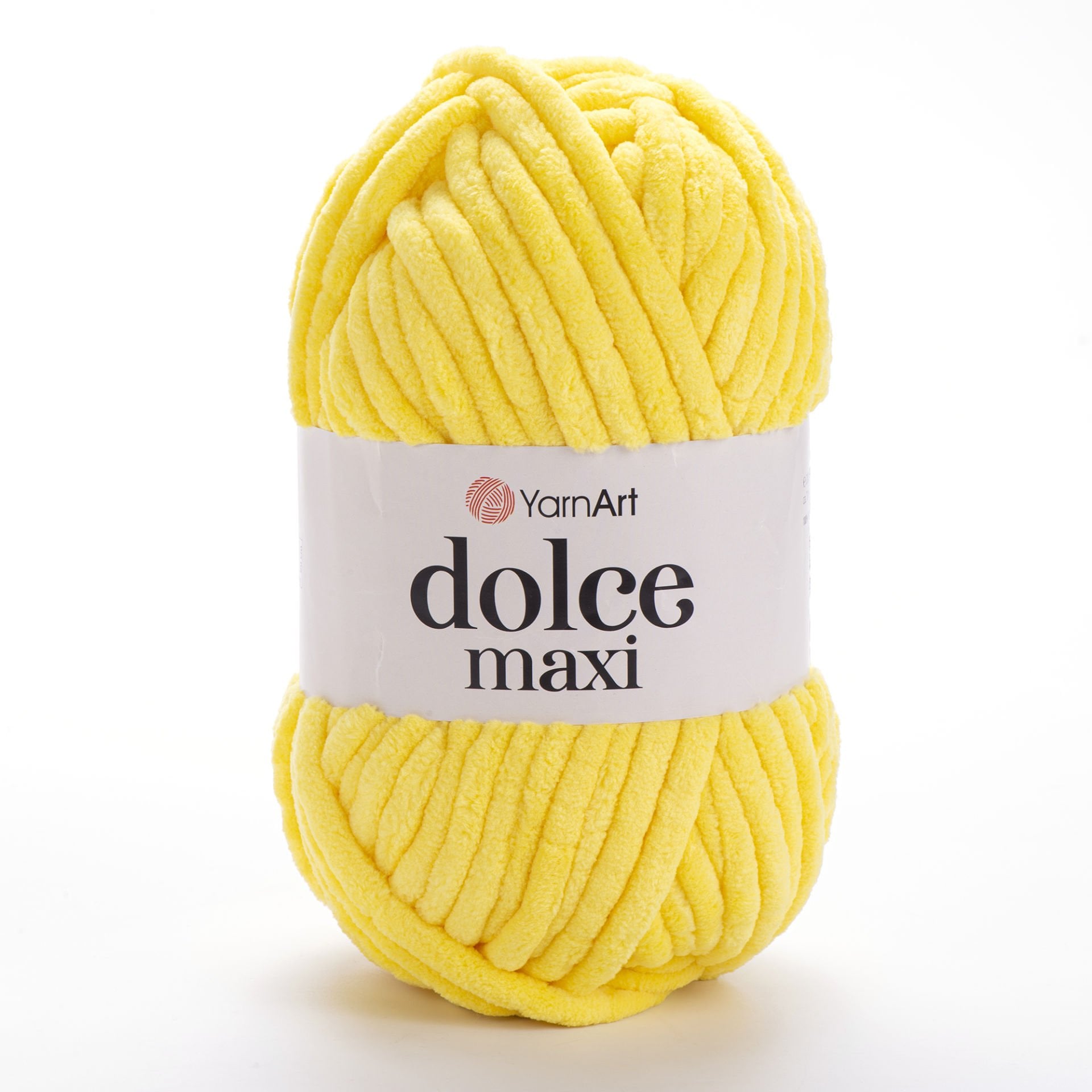 YARNART DOLCE MAXI - KADİFE EL ÖRGÜ İPİ SARI - 761