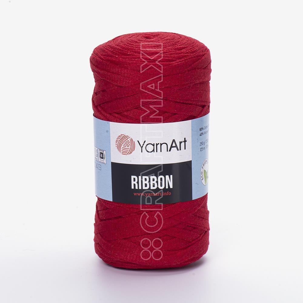 YARNART RIBBON - AKSESUAR EL ÖRGÜ İPİ KIRMIZI - 773