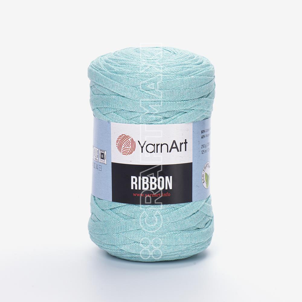 YARNART RIBBON - AKSESUAR EL ÖRGÜ İPİ SU YEŞİLİ - 775
