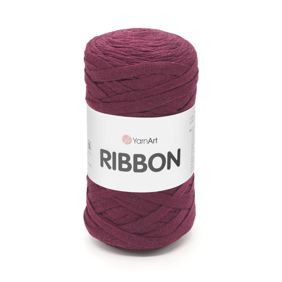 YARNART RIBBON - AKSESUAR EL ÖRGÜ İPİ BORDO - 781