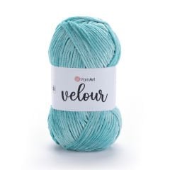 YARNART VELOUR - KADİFE EL ÖRGÜ İPİ MİNT YEŞİLİ - 864