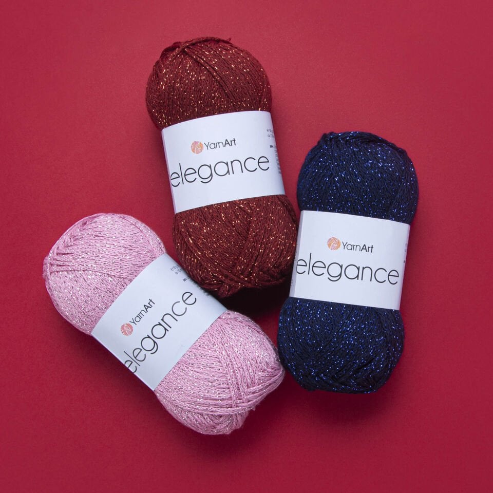 YARNART ELEGANCE - SİMLİ EL ÖRGÜ İPİ