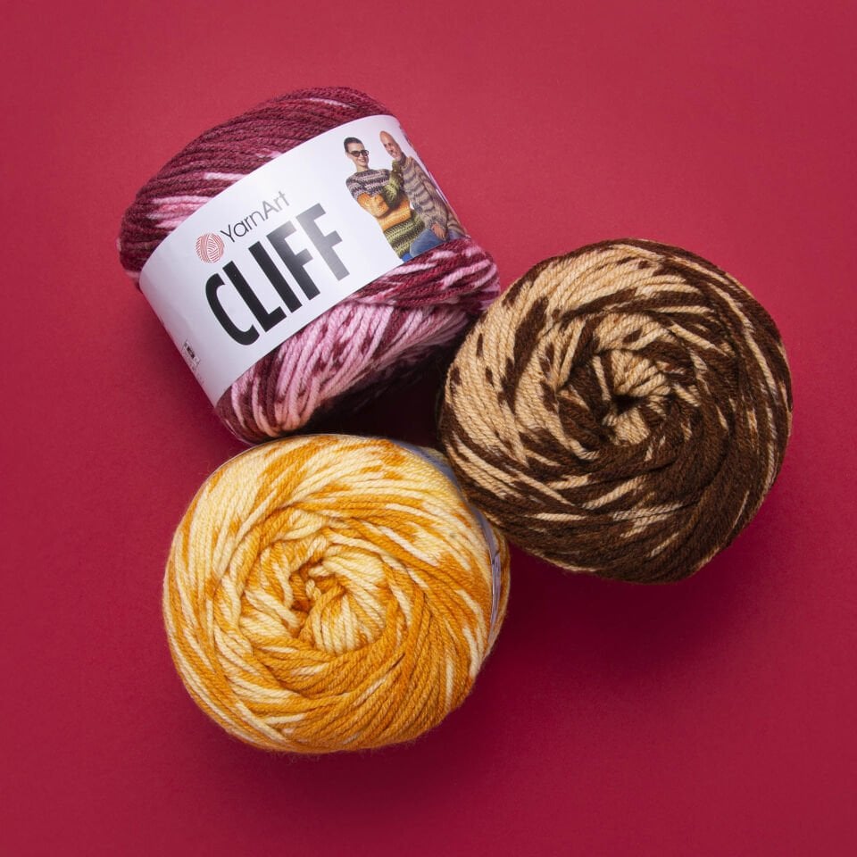 YARNART CLIFF - EBRULİ EL ÖRGÜ İPİ