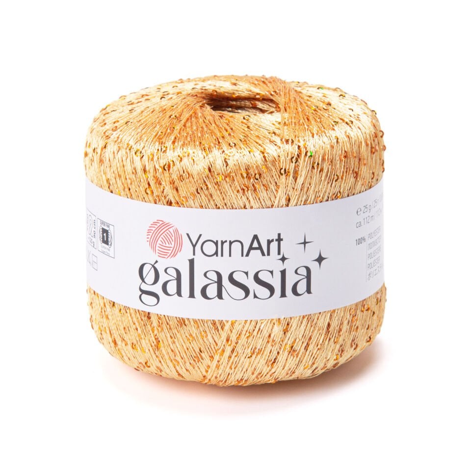 YARNART GALASSIA - EL ÖRGÜ İPİ TURUNCU - 5818