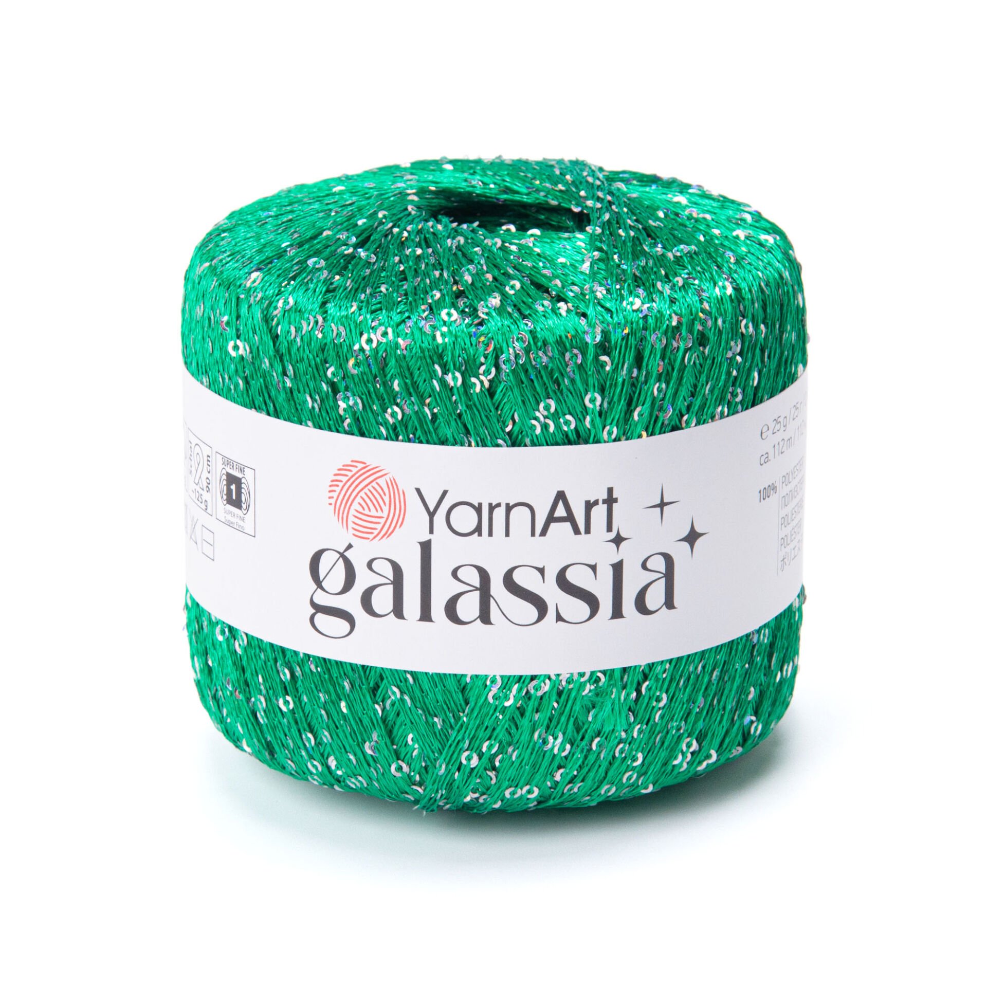 YARNART GALASSIA - EL ÖRGÜ İPİ YEŞİL - 5814
