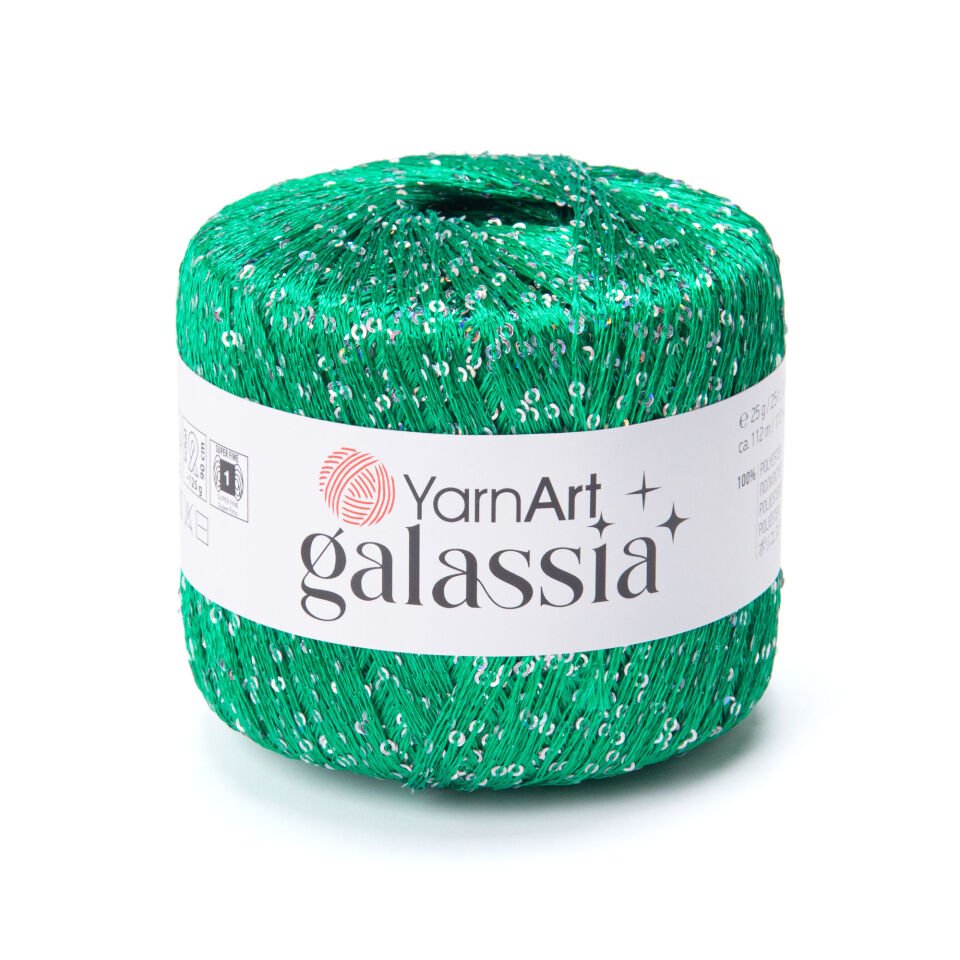 YARNART GALASSIA - EL ÖRGÜ İPİ YEŞİL - 5814