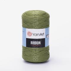 YARNART RIBBON - AKSESUAR EL ÖRGÜ İPİ ZEYTİN YEŞİLİ - 787
