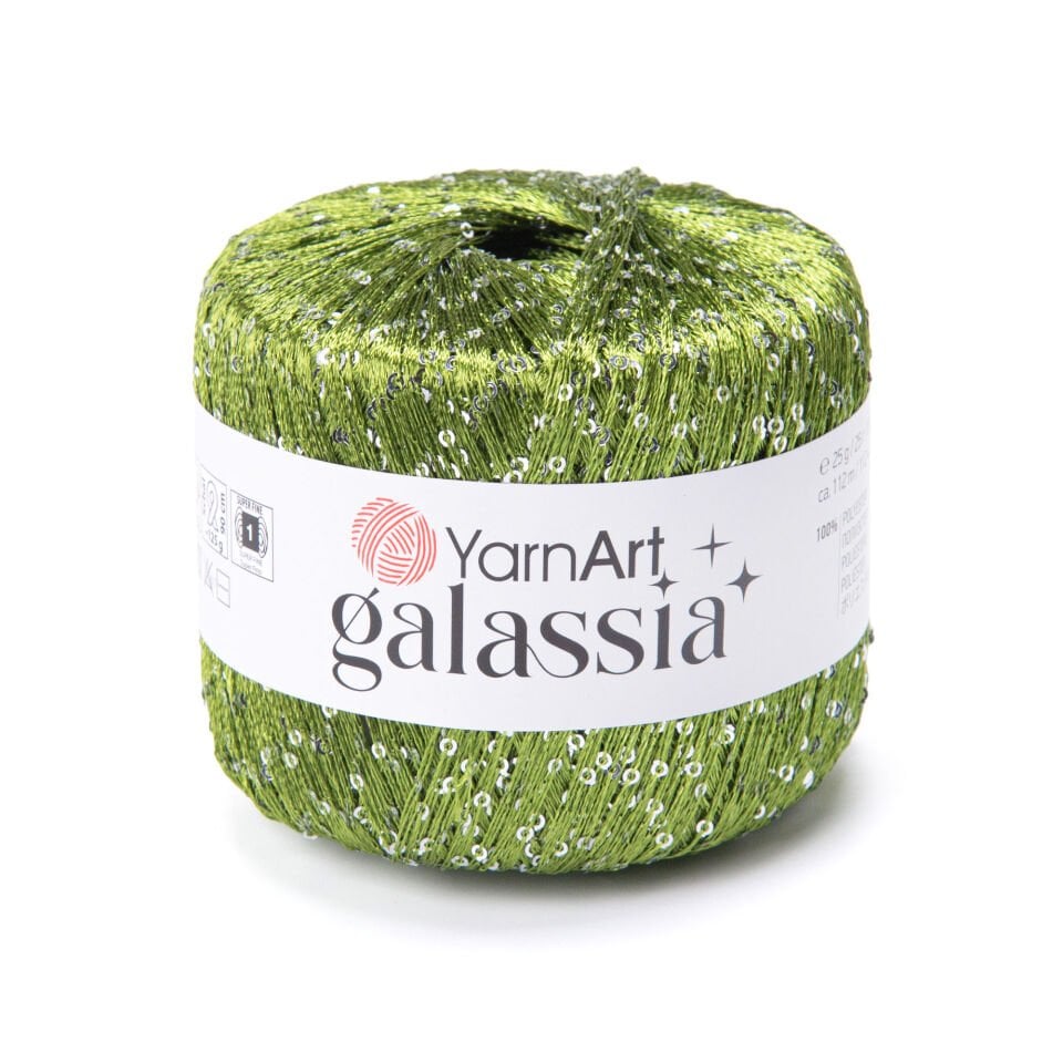 YARNART GALASSIA - EL ÖRGÜ İPİ YEŞİL - 5816