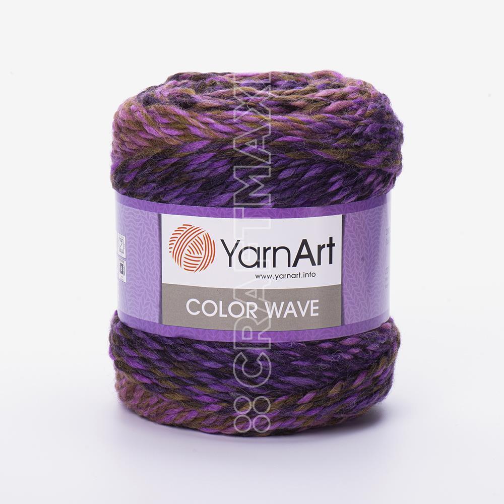 YARNART COLOR WAVE - EBRULİ EL ÖRGÜ İPİ EBRULİ - 111