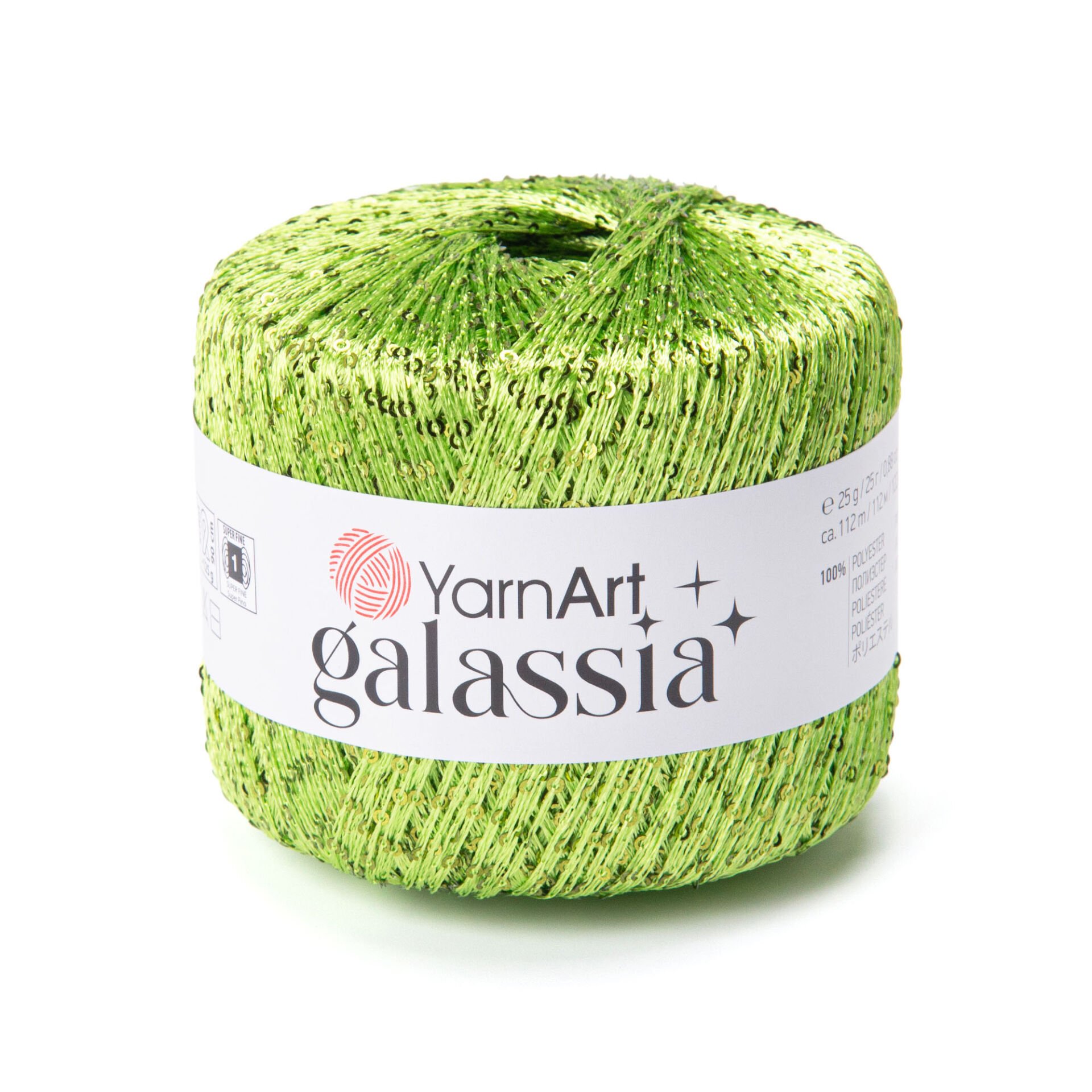 YARNART GALASSIA - EL ÖRGÜ İPİ YEŞİL - 5817