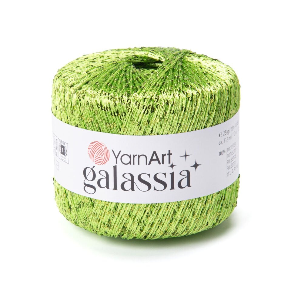 YARNART GALASSIA - EL ÖRGÜ İPİ YEŞİL - 5817