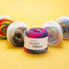 YARNART STYLISH ALPACA - EBRULİ EL ÖRGÜ İPİ EBRULİ - 7719