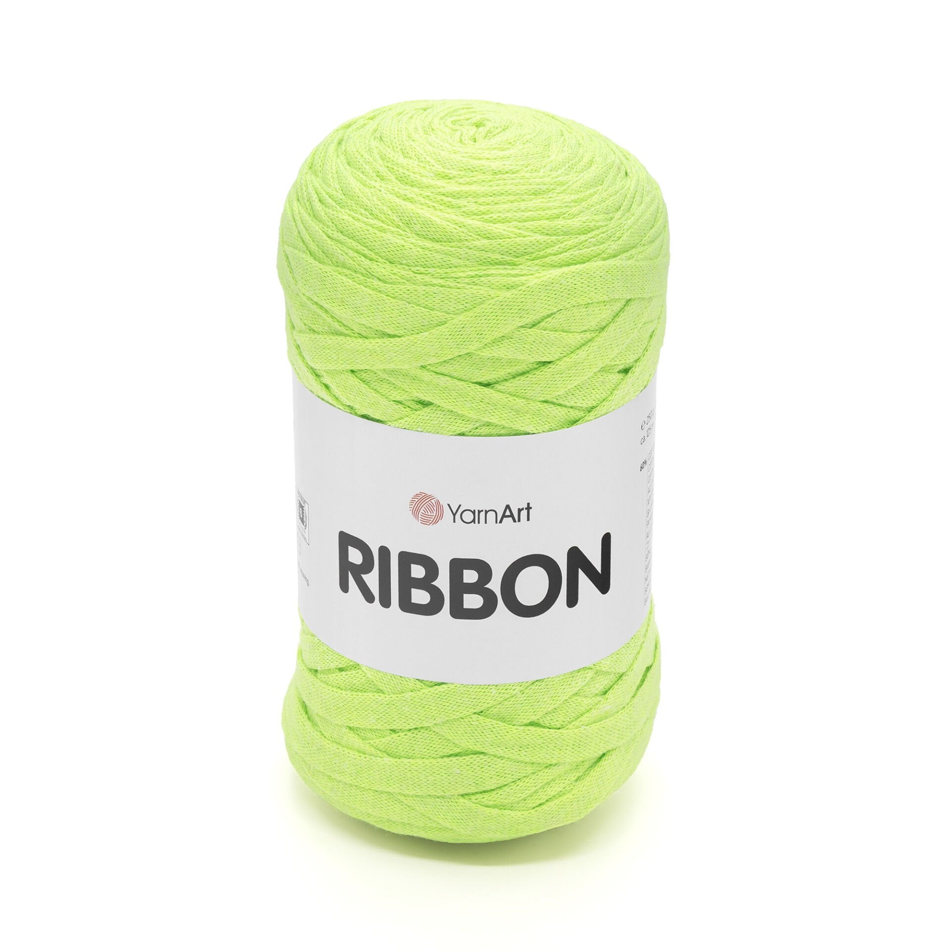 YARNART RIBBON - AKSESUAR EL ÖRGÜ İPİ FOSFORLU SARI - 801