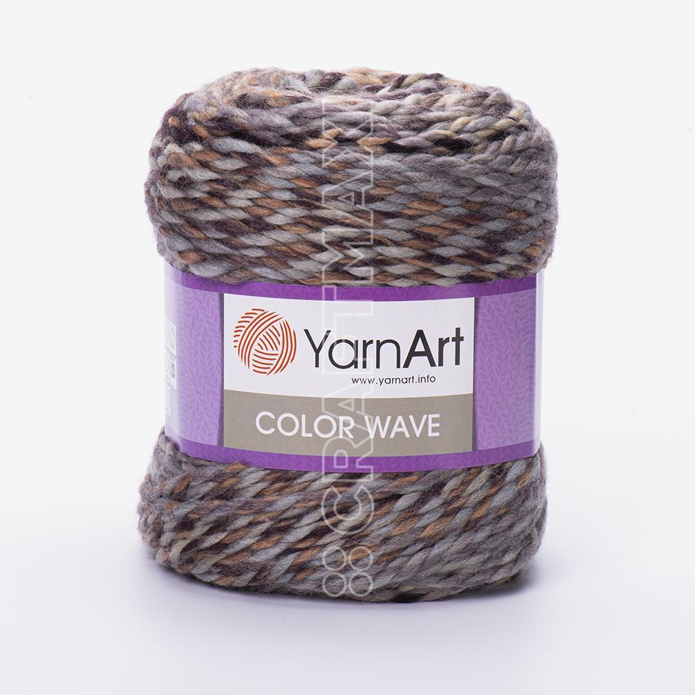 YARNART COLOR WAVE - EBRULİ EL ÖRGÜ İPİ EBRULİ - 113
