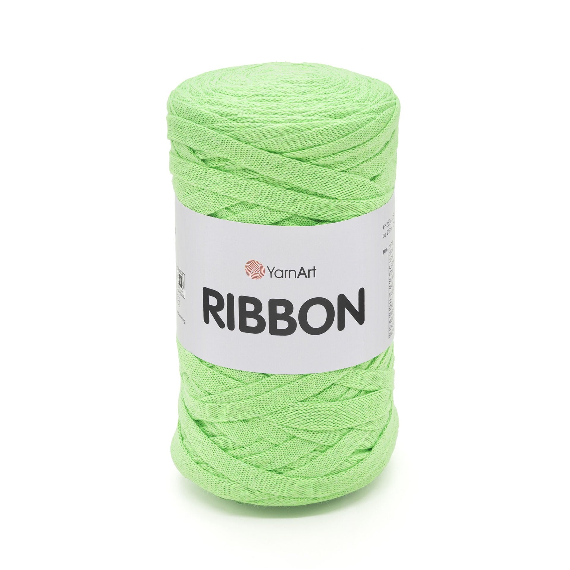 YARNART RIBBON - AKSESUAR EL ÖRGÜ İPİ FOSFORLU YEŞİL - 802