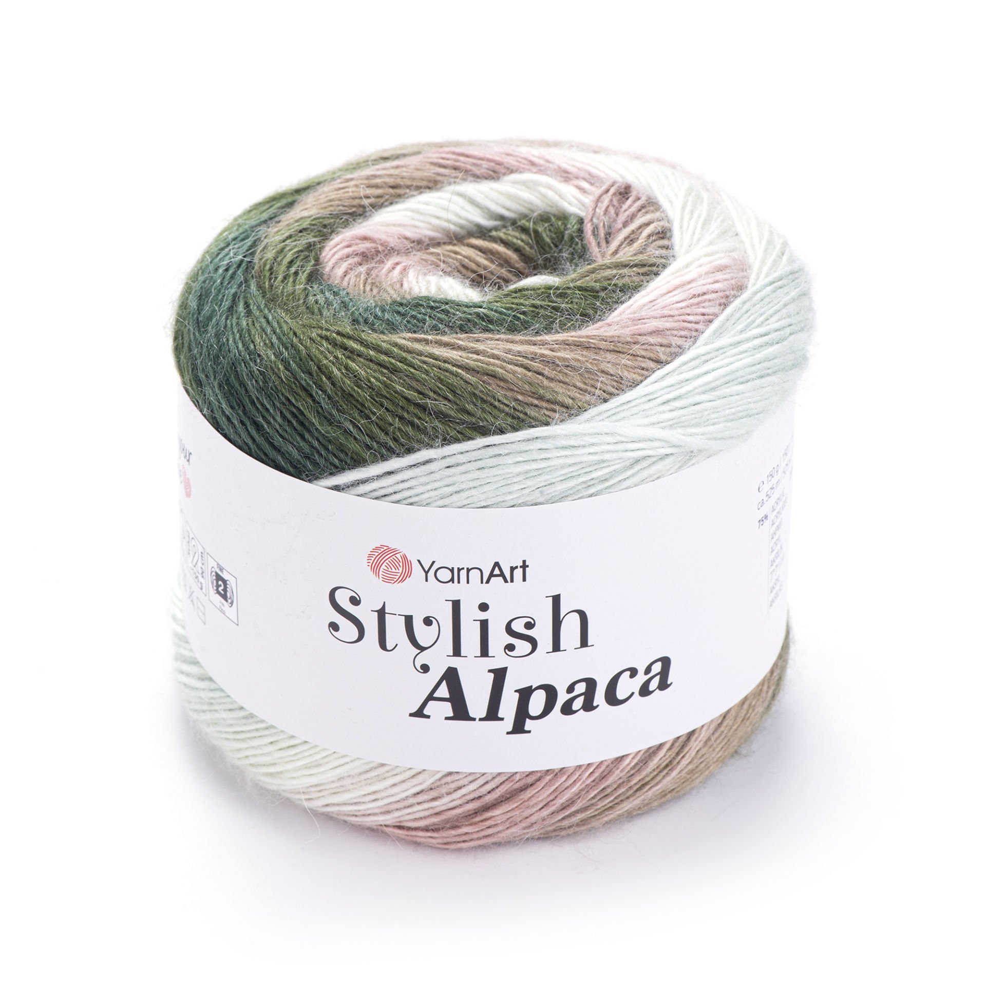 YARNART STYLISH ALPACA - EBRULİ EL ÖRGÜ İPİ EBRULİ - 7702