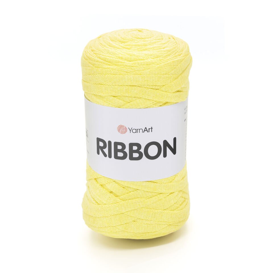 YARNART RIBBON - AKSESUAR EL ÖRGÜ İPİ AÇIK SARI - 754
