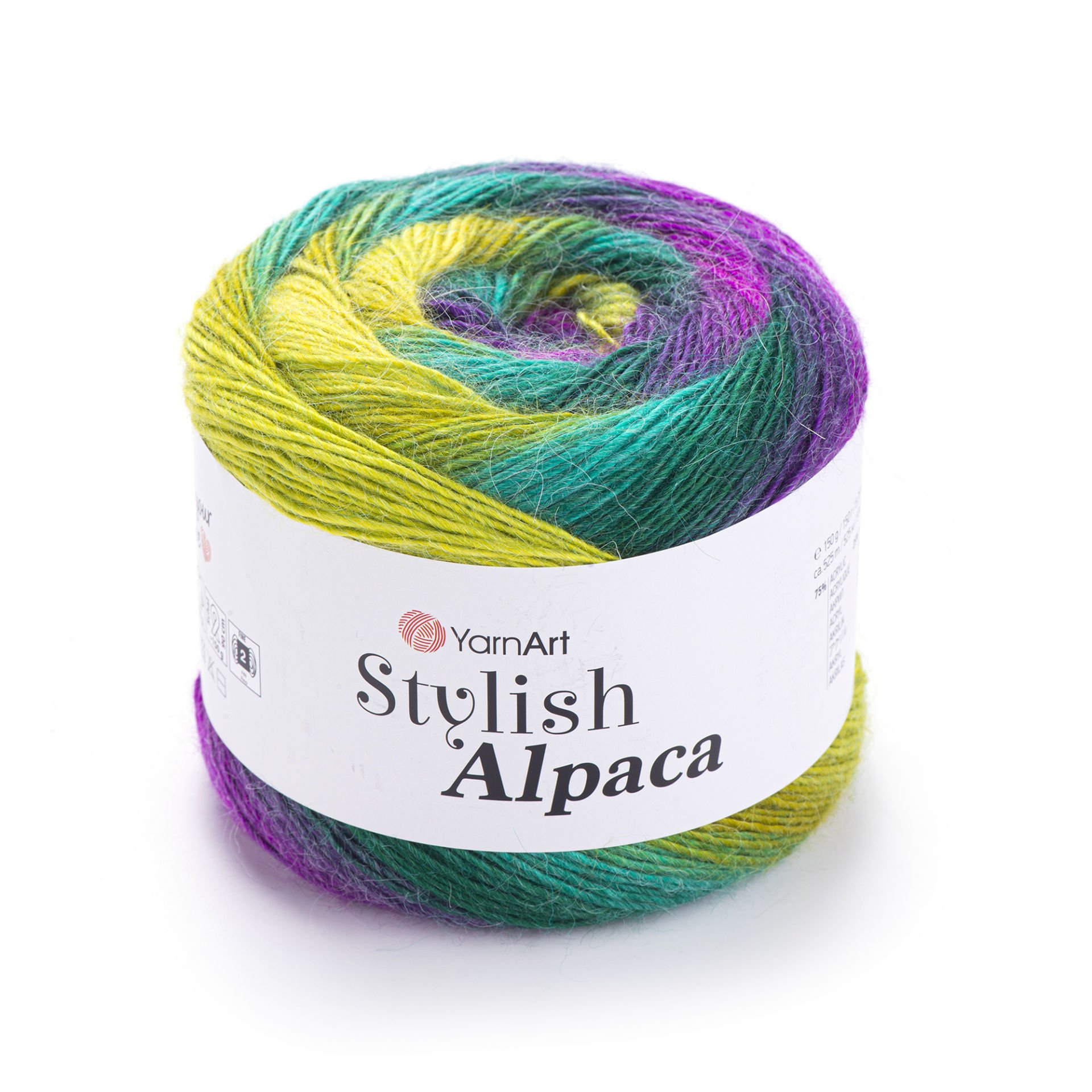 YARNART STYLISH ALPACA - EBRULİ EL ÖRGÜ İPİ EBRULİ - 7703