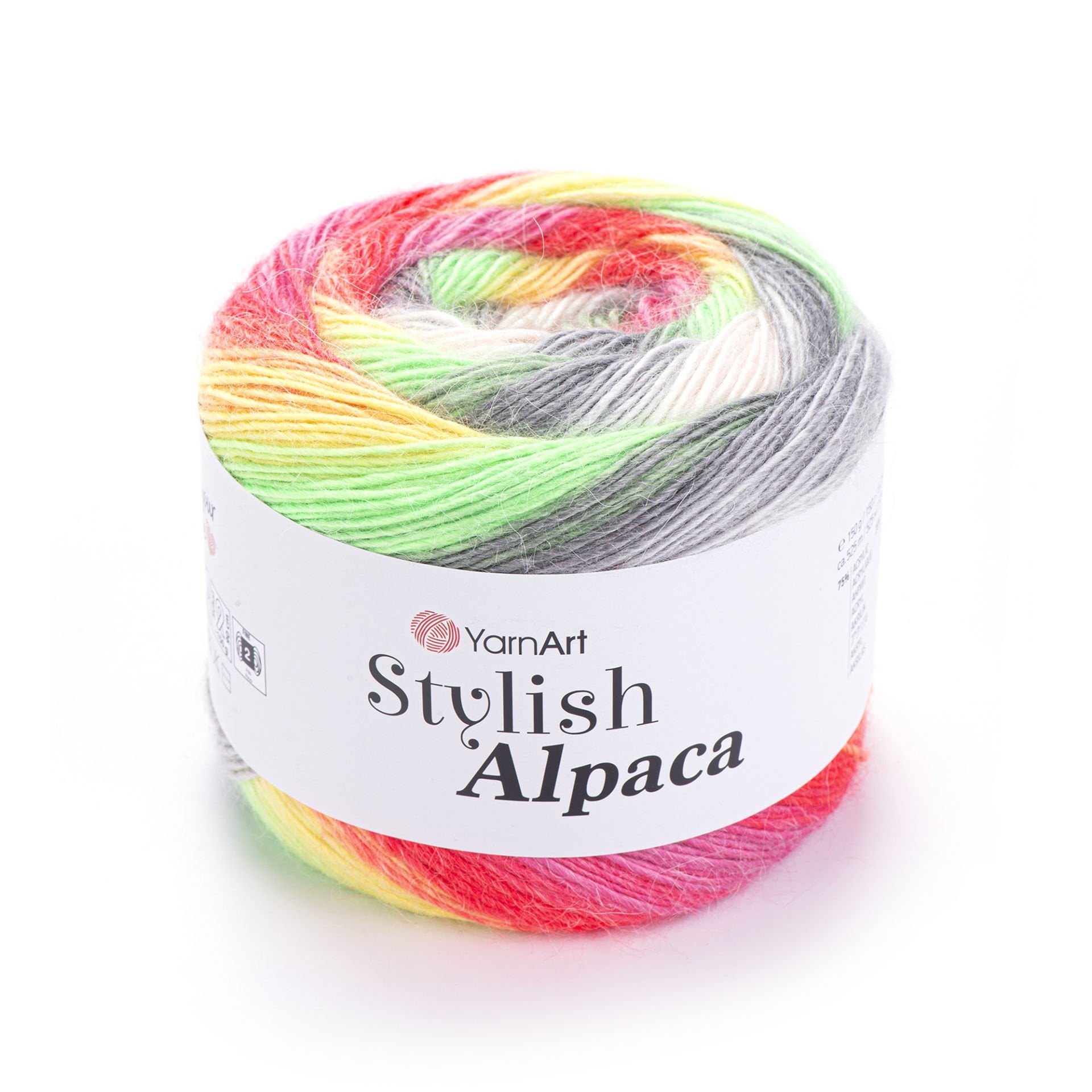 YARNART STYLISH ALPACA - EBRULİ EL ÖRGÜ İPİ EBRULİ - 7704
