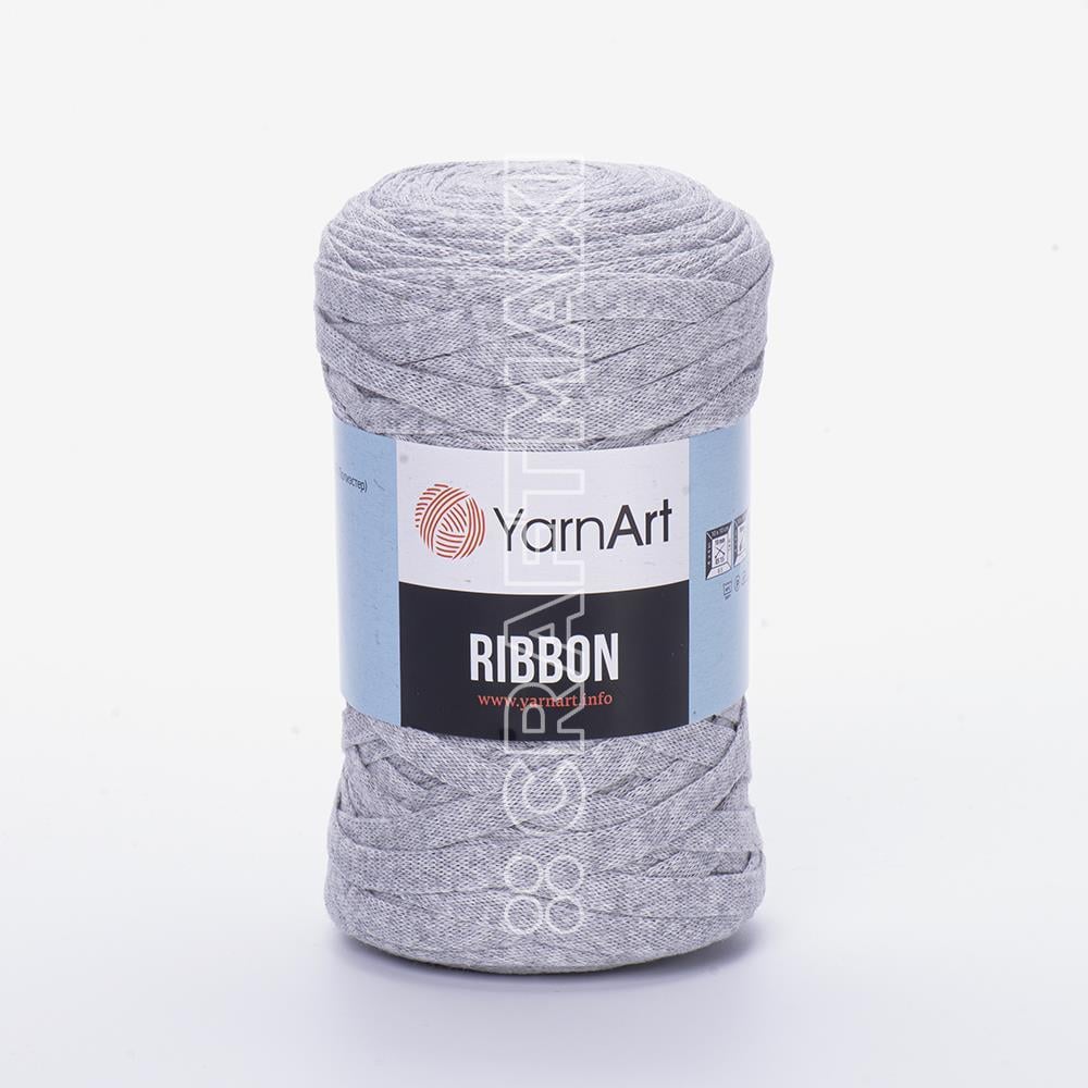 YARNART RIBBON - AKSESUAR EL ÖRGÜ İPİ KIRÇILLI GRİ - 757