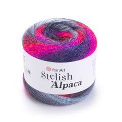 YARNART STYLISH ALPACA - EBRULİ EL ÖRGÜ İPİ EBRULİ - 7711