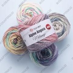 YARNART ALPINE ANGORA MELANGE NEW - EL ÖRGÜ İPİ