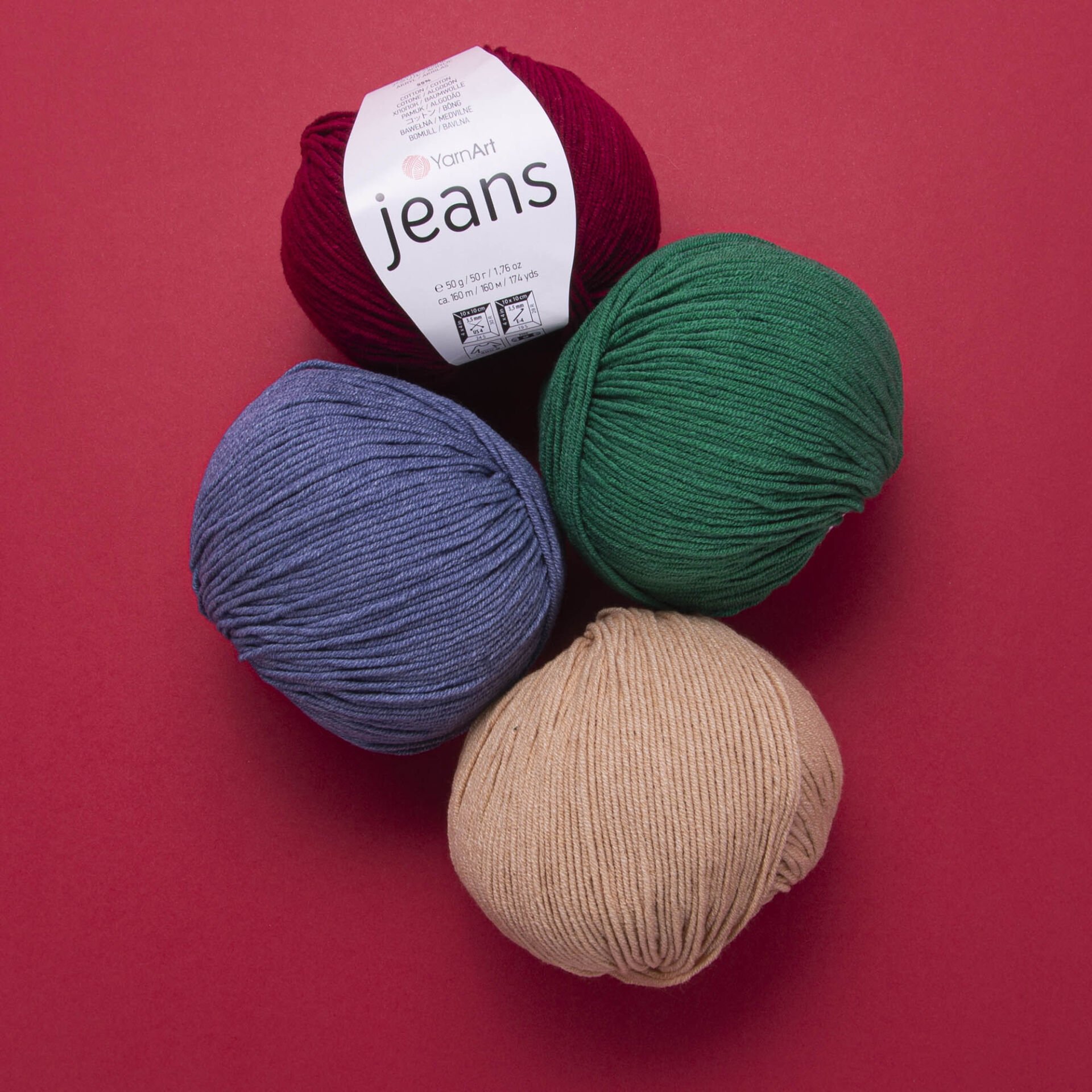 YARNART JEANS - EL ÖRGÜ İPİ