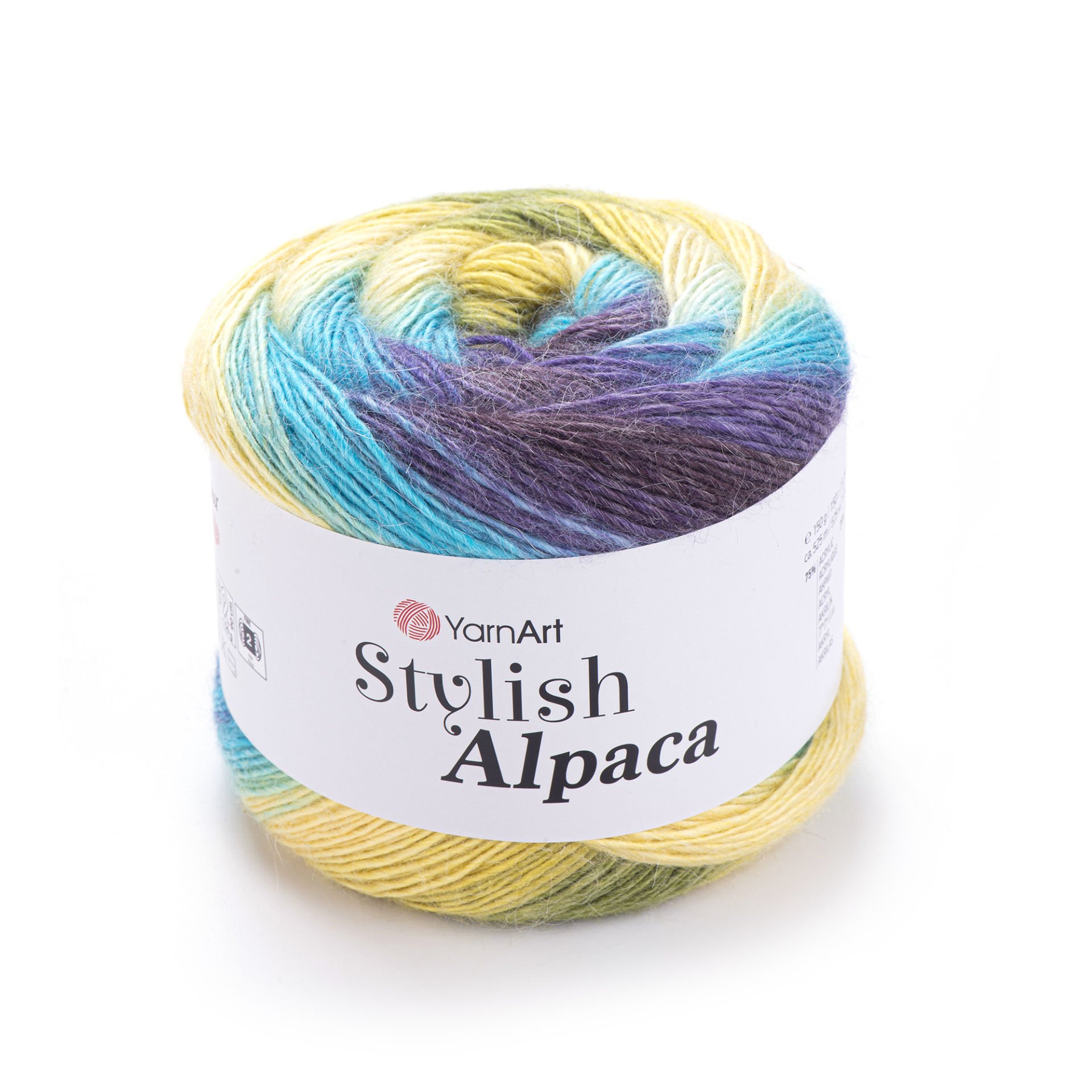 YARNART STYLISH ALPACA - EBRULİ EL ÖRGÜ İPİ EBRULİ - 7714
