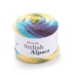 YARNART STYLISH ALPACA - EBRULİ EL ÖRGÜ İPİ EBRULİ - 7714