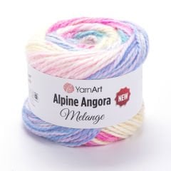 YARNART ALPINE ANGORA MELANGE NEW - EL ÖRGÜ İPİ EBRULİ - 6402