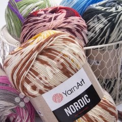 YARNART NORDIC - EBRULİ EL ÖRGÜ İPİ EBRULİ - 663