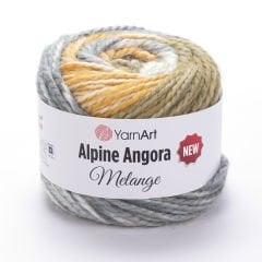 YARNART ALPINE ANGORA MELANGE NEW - EL ÖRGÜ İPİ EBRULİ - 6403