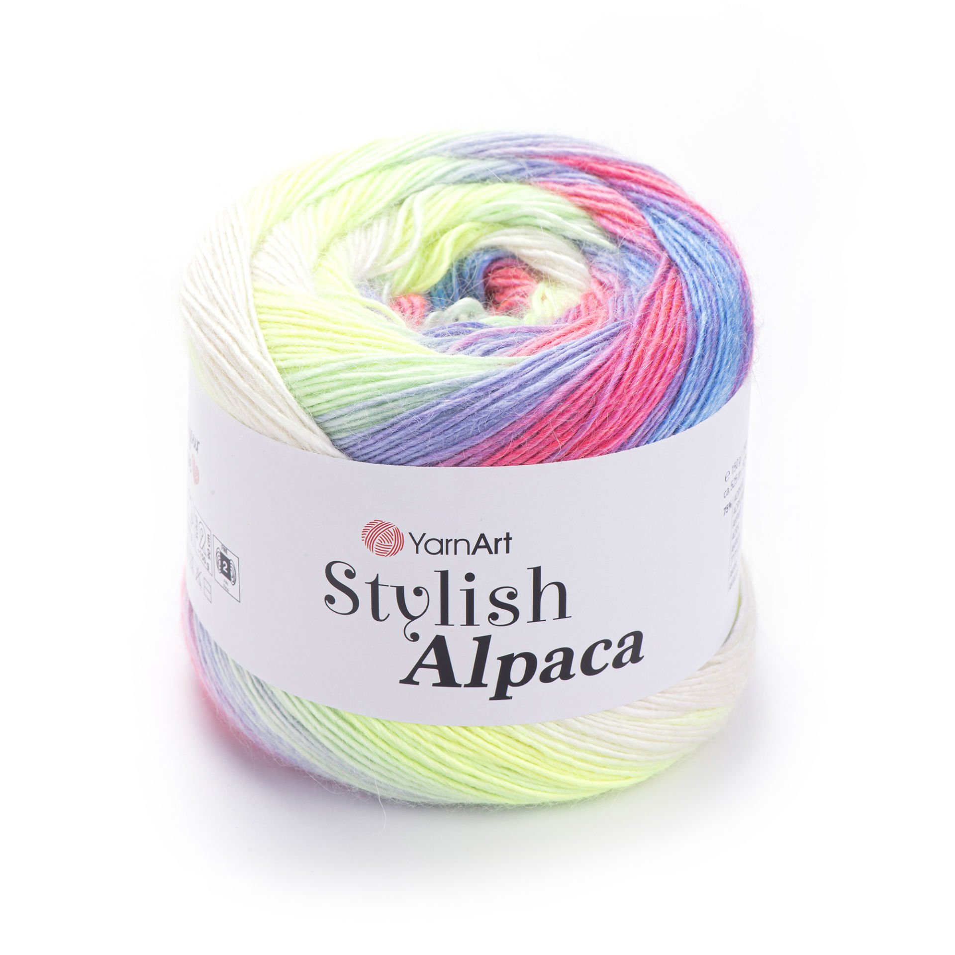 YARNART STYLISH ALPACA - EBRULİ EL ÖRGÜ İPİ EBRULİ - 7716