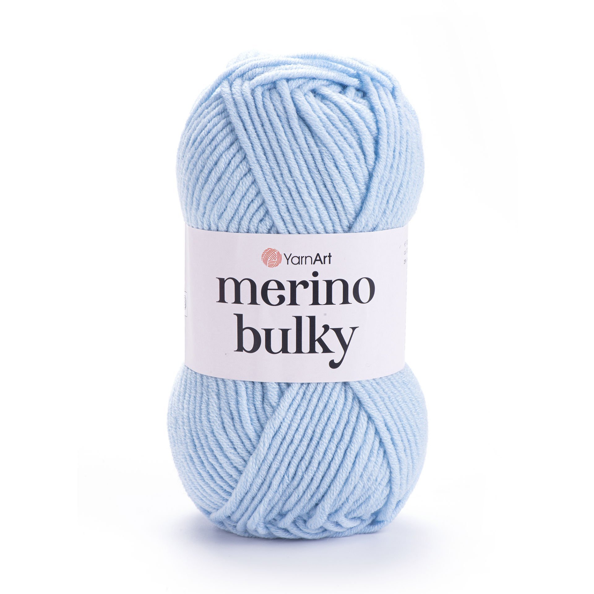 YARNART MERINO BULKY - EL ÖRGÜ İPİ BEBE MAVİSİ - 215