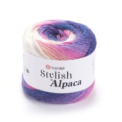YARNART STYLISH ALPACA - EBRULİ EL ÖRGÜ İPİ EBRULİ - 7717