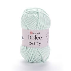 YARNART DOLCE BABY - KADİFE, BEBEK EL ÖRGÜ İPİ SU YEŞİLİ - 753
