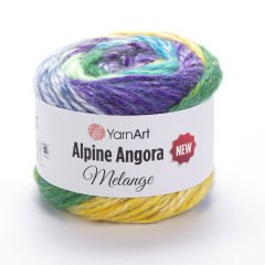 YARNART ALPINE ANGORA MELANGE NEW - EL ÖRGÜ İPİ EBRULİ - 6406