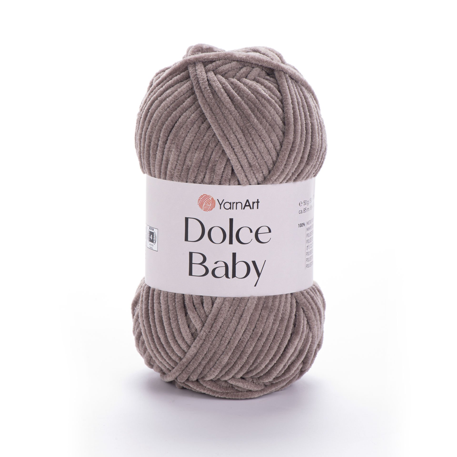 YARNART DOLCE BABY - KADİFE, BEBEK EL ÖRGÜ İPİ SÜTLÜ KAHVE - 754