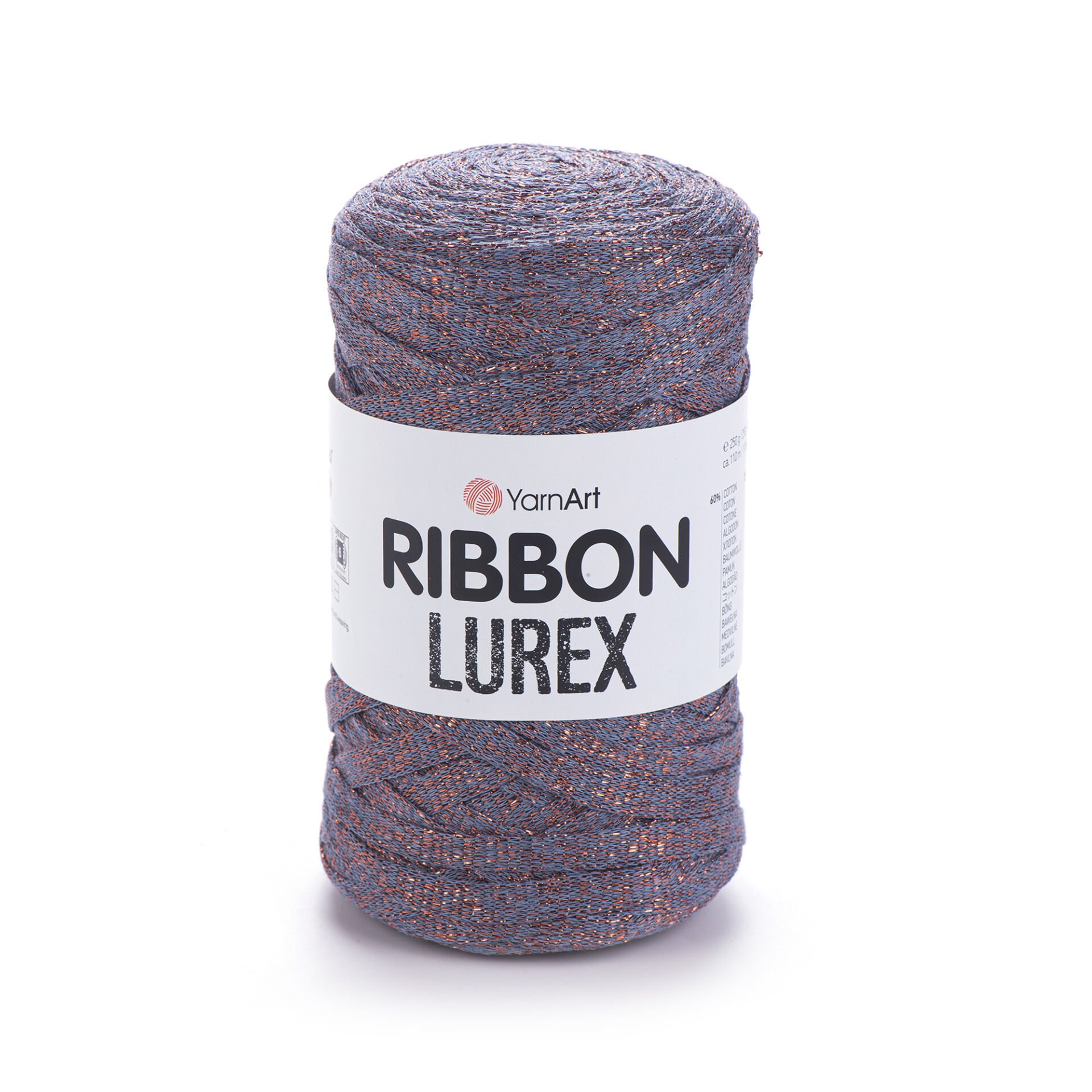 YARNART RIBBON LUREX - SİMLİ, AKSESUAR EL ÖRGÜ İPİ KOYU MAVİ - 731